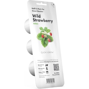 image:imageClick and Grow Smart Garden Wild Strawberry Plant Pods 9Pack3pack