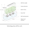 image:imageClick amp Grow Indoor Herb Garden Kit with Grow Light  Smart Garden for Home Kitchen Windowsill  Easier Than Hydroponics Growing System  Vegetable Gardening Starter 3 Basil Pods Included GreyGray