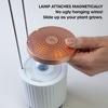 image:imageMini Smart Planter Kit with Petunia Plant Pods by ClickampGrow Hydrovase Indoor Garden SelfWatering Pot with Grow Light WhiteWhite