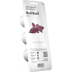 image:imageClick and Grow Smart Garden Red Basil Plant Pods 3Pack3pack